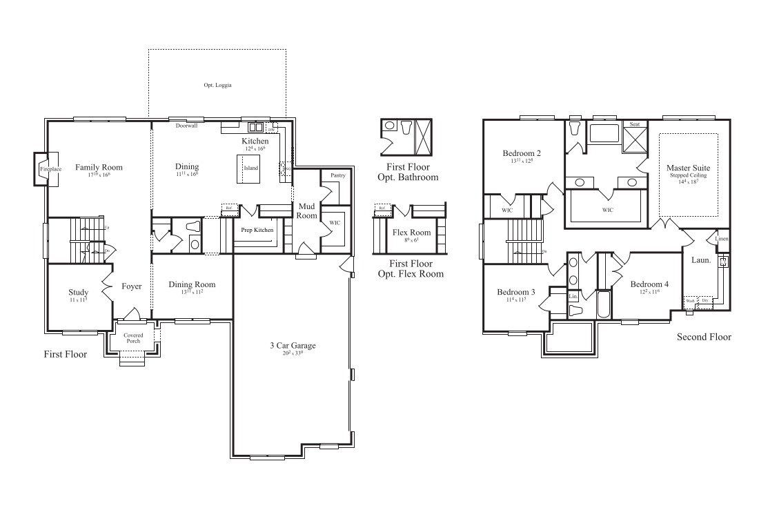 The Everest Side Car FloorPlan